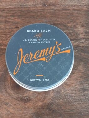 Jeremys Beard Balm - Jojoba Oil, Shea Butter & Cocoa Butter 2OZ